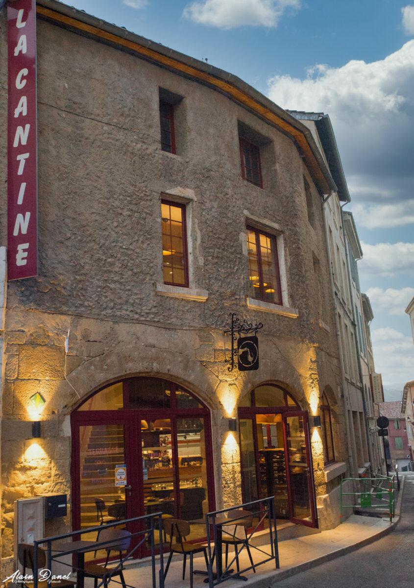 restaurant la cantine extérieur realisation