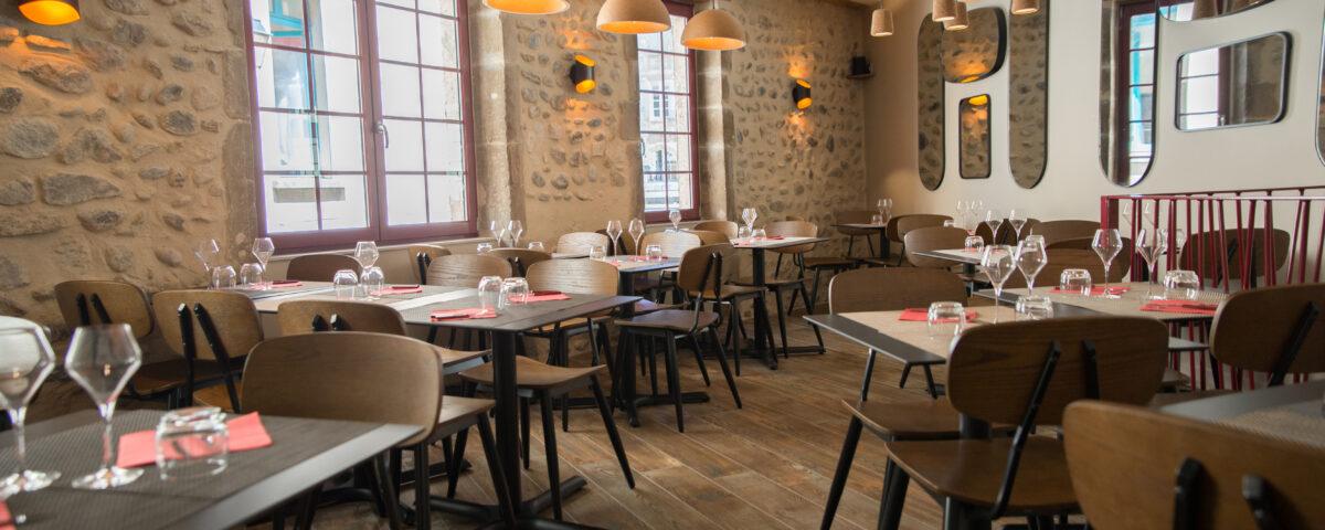 réalisation restaurant la cantine intérieur