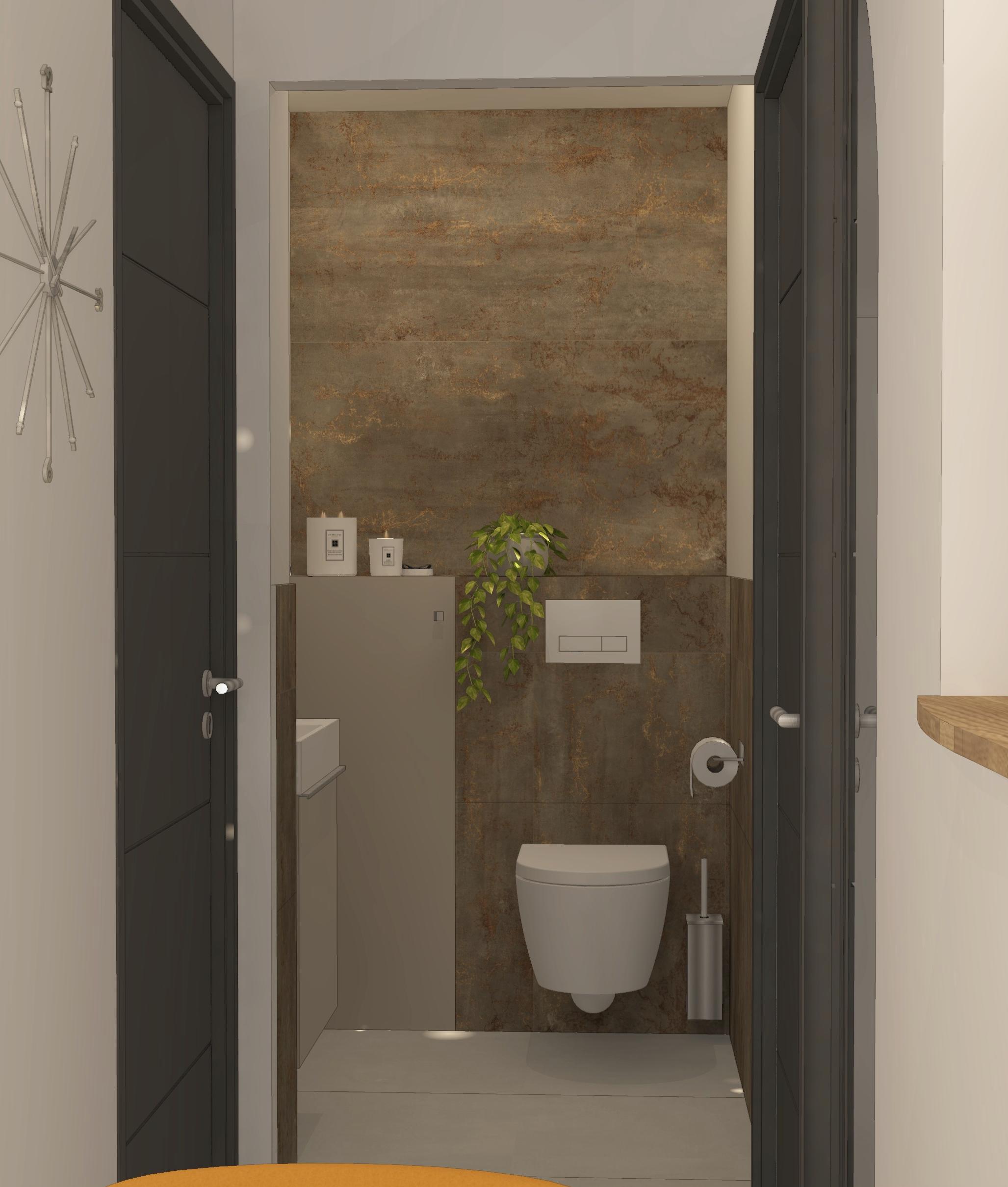 3D WC corten